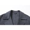 G·TENNA Men's TY28906 Long Cashmere Wool Blend Coat
