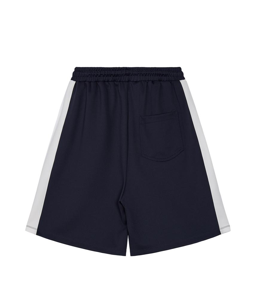REST&RECREATION Coloration Jersey Shorts - Navy