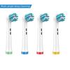 4PCS Dupont Bristle Electric Toothbrush Heads Whiten Teeth/Daily Clean/Precison Cleaning/Soft Care Teeth For Oral B