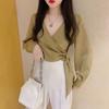 Lolita Style Shirt With 3d Effect And Vneck For Spring Womens Fashion