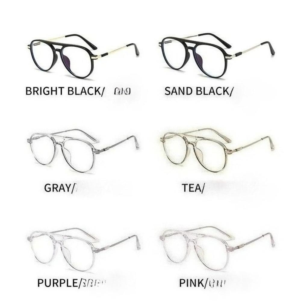 Anti Blue Light Toad Frame Photochromic Myopia Glasses Fashion Trend Near Sight Eyeglasses Lady and Gentleman 0 To -4.0