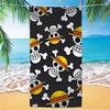 Popular Beach Towel Cartoon Animation Nautical King Bath Towel Microfiber Quick-Drying Towel