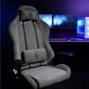 Arozzi Torretta Soft Fabric ASH Gaming-Stuhl mit weichem Stoffmaterial, 3D-Armlehnen und Liegefunktion (TORRETTA-SFB-AHS2)
