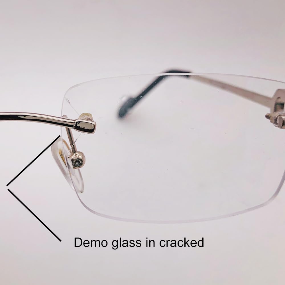 RSINC Okulary bezramkowe Cart Metal Cup Srebrno-Czarny Dla Mężczyzn i Kobiet | CT00450 52-18-140 CART METAL CUP A2 CT00450 52-18-140 Cup Srebrno-Czarny