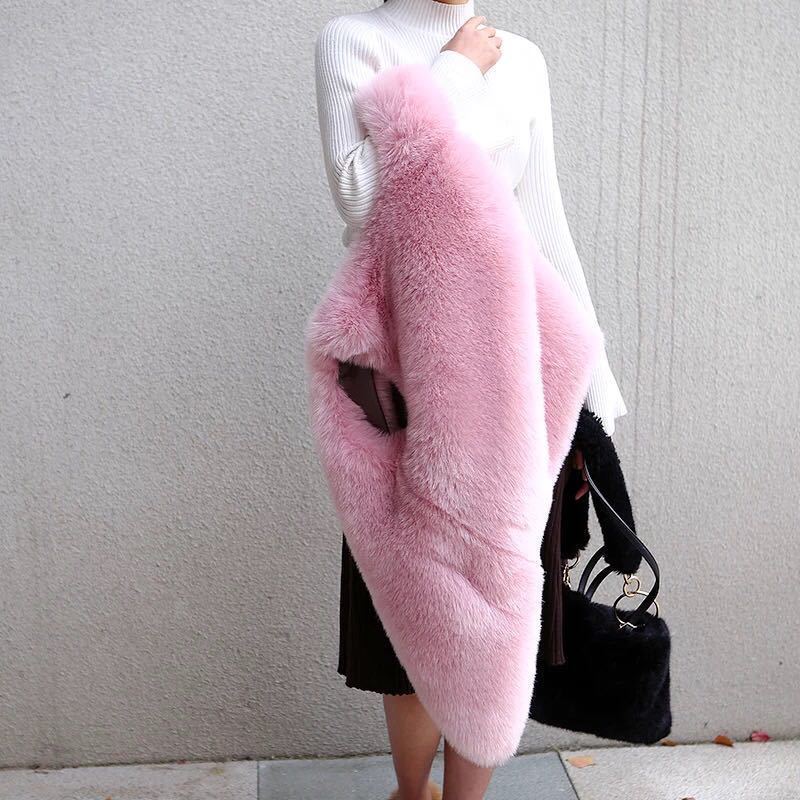 

Жилет из искусственного меха женский, средней и длинной длины, весна и осень, новый жилет из искусственного меха кролика Рекс, жилет, куртка, приталенная куртка 4XL 156-170 weight светло-розовый