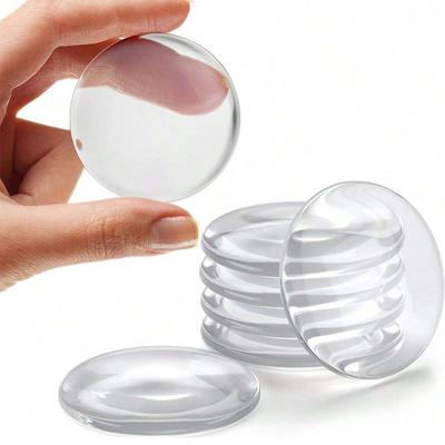 Nástěnný štít na kliku dveří, průhledná měkká gumová zarážka na dveřní kliku, nárazník, samolepky na ztlumení výfuku, chránič na zeď, ochranná zátka