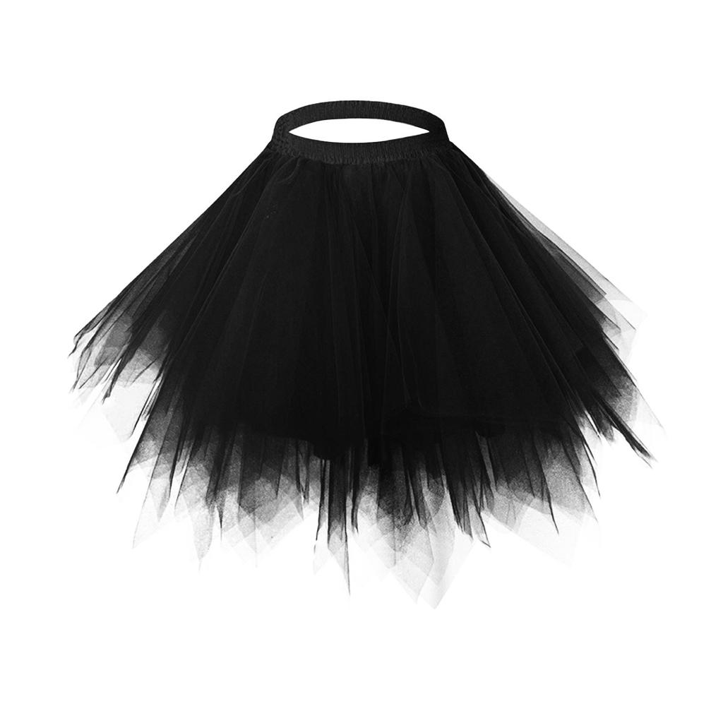 Women's Casual Color Mesh Mesh Skirt Skirt Princess Skirt Half Skirt Skirt