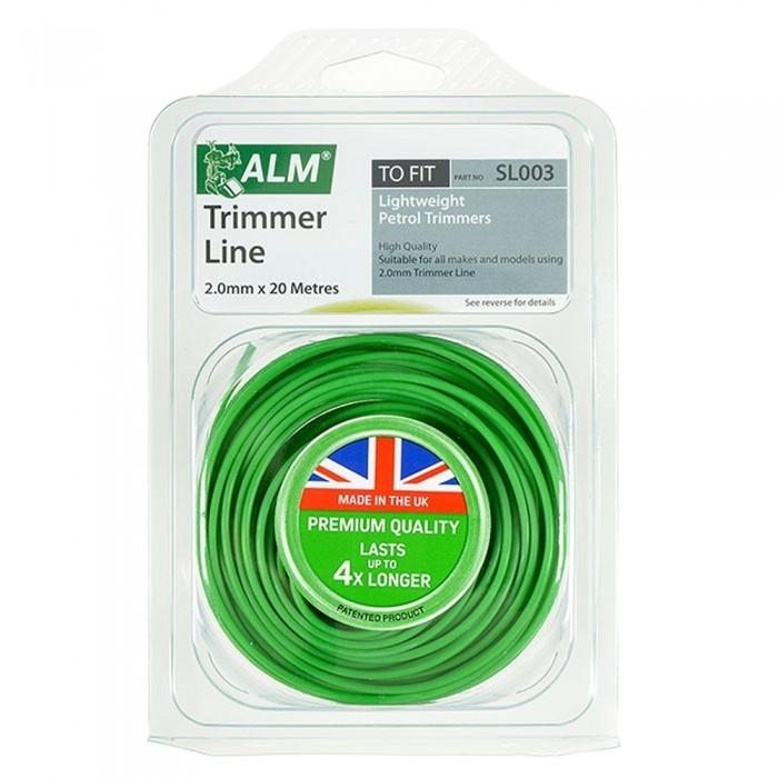ALM Trimmer Line For Lightweight Duty Petrol Trimmer 20m X 2.0mm