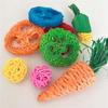 Bird Toy Tearing Chewing Toy for Teeth Wood Molar Toy Cluster Cage Hamster Toy