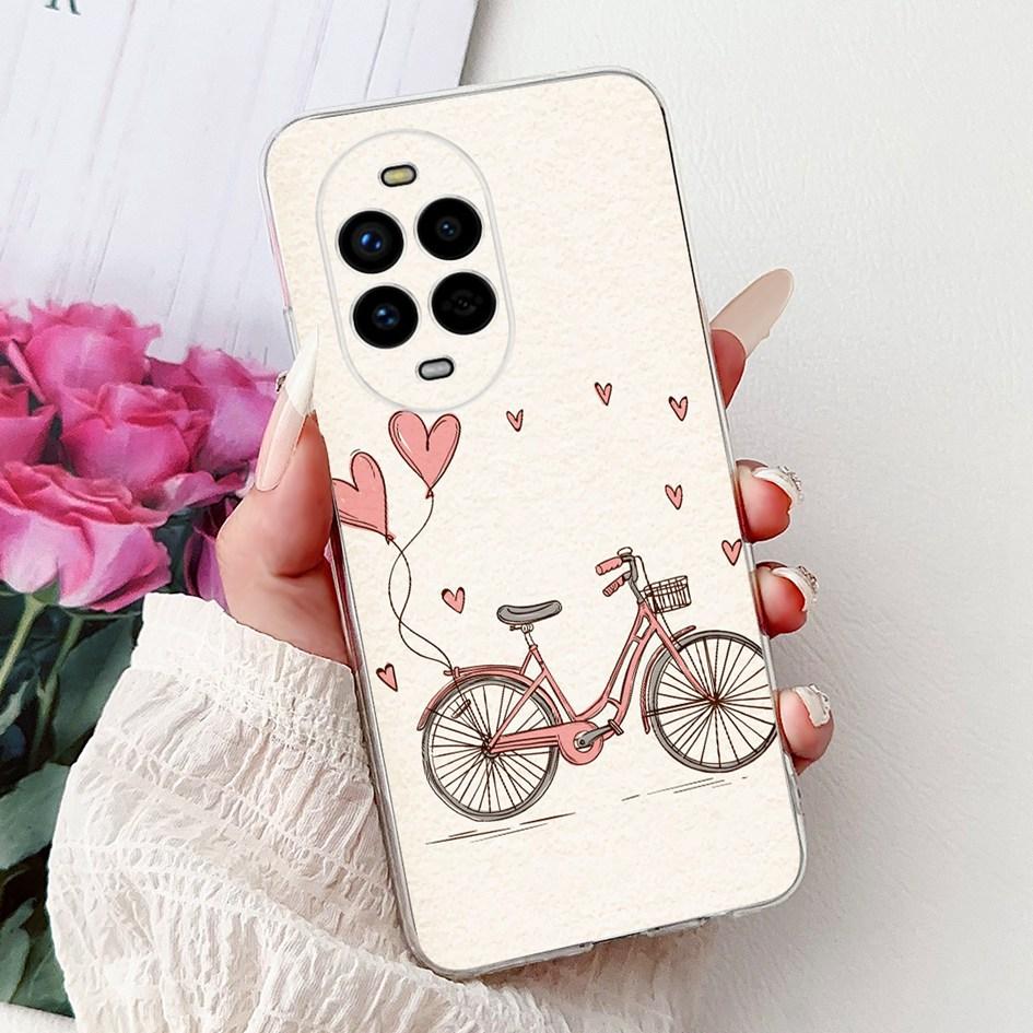 For Huawei Nova 13 Case Nova13 5G Cover BLK-AL80 Funda Popular Flower Butterfly Soft Clear Silicone Cases For Nova 13 Pro Bumper