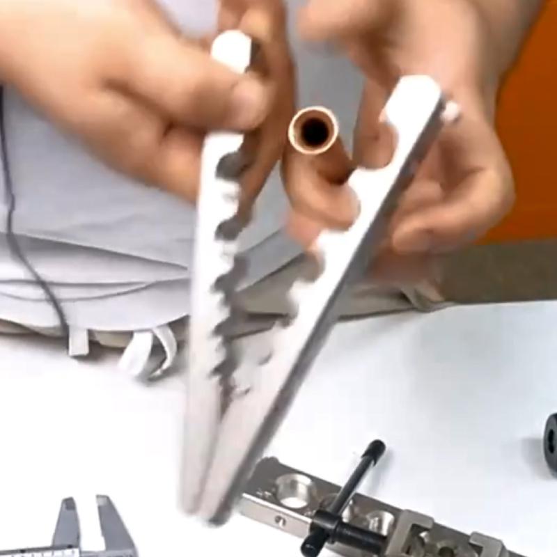 Brake Line Flarings Tool Swaging HVAC Pipe Expander Repair Eccentric ConeRefrigerations for Copper Tube 45 Degree