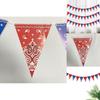 Western Cowboy Party Banner Set With Paper Triangular Flags For Birthday Celebration Events
