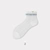 5Pairs Women's Socks Sweet Style Cute Lace Trim Short Socks Summer Thin Short Tube Ballet JK Style Socks