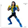 Creative 3D Printed Dummy13 Figure Blue Mask Design Multi-Joint Posable Shapeshift Model Desktop Decor Children's Birthday Gift