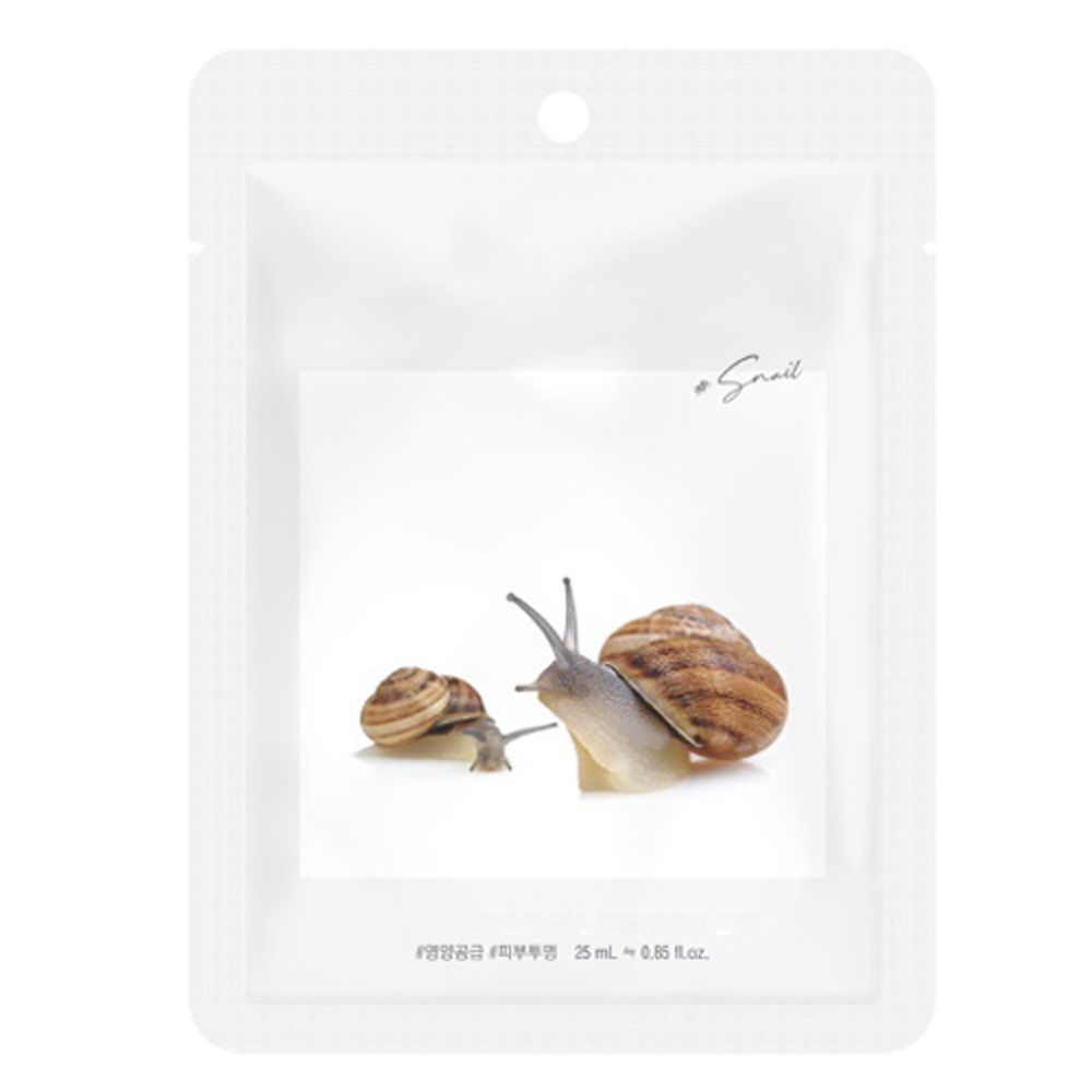 RYFSFQRC 100 Sheets Snail Mask Pack that Penetrates Deeply into Dry Skin