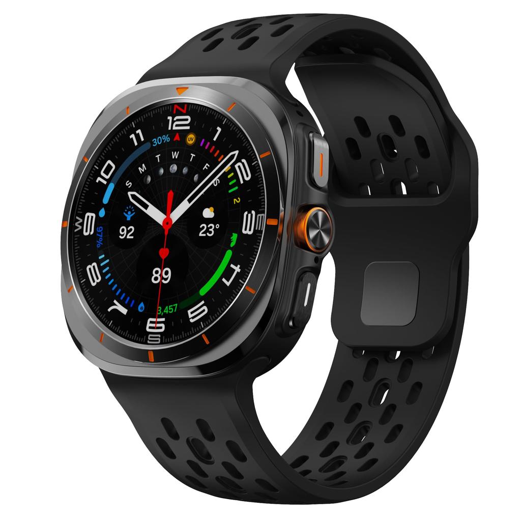Sport Silicone Straps For Samsung Galaxy Watch Ultra 47mm Accessories breathable correa Bracelet Galaxy Watch ultra 2025 band