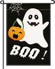 Halloween Garden Ag, Halloween Ghost Garden Ag 12x18 Inch Double Sided Printing Pumpkin Ghosts Boo Black for Outside Yar