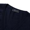 PRADA Sweaters Men's Blue V-neck Moderate UMM985-C5W-F0SVF