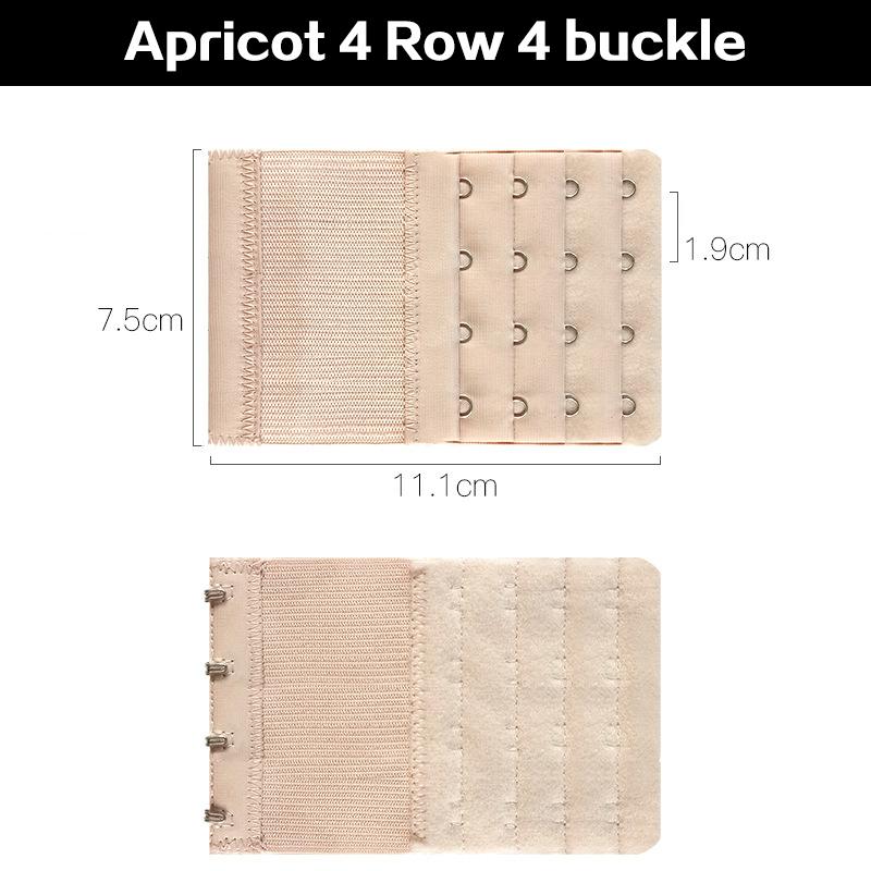 2/3/4 Hook Bra Extender For Women's Elastic Bra Extension Strap Hook Clip Expander Adjustable Belt Buckle Intimates Accessories