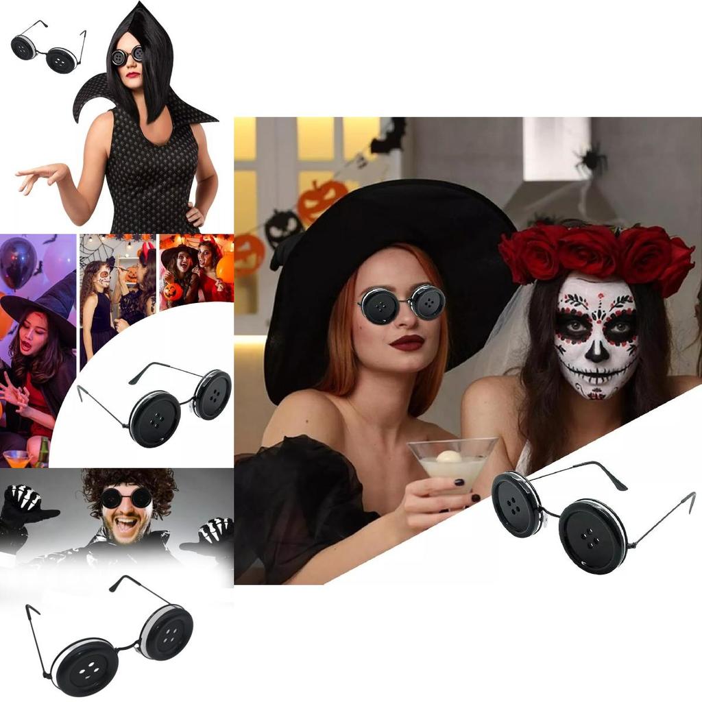 Snygga Anzwtloyy Knäppglasögon För Halloweenkostymer Perfekta För Spöklika Mamma-outfits