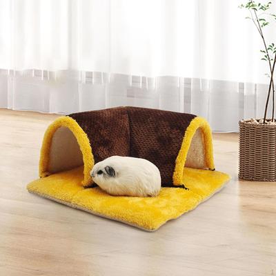 Cozy Hideaway for Small Pets - Breathable Nesting Cats and Hamsters