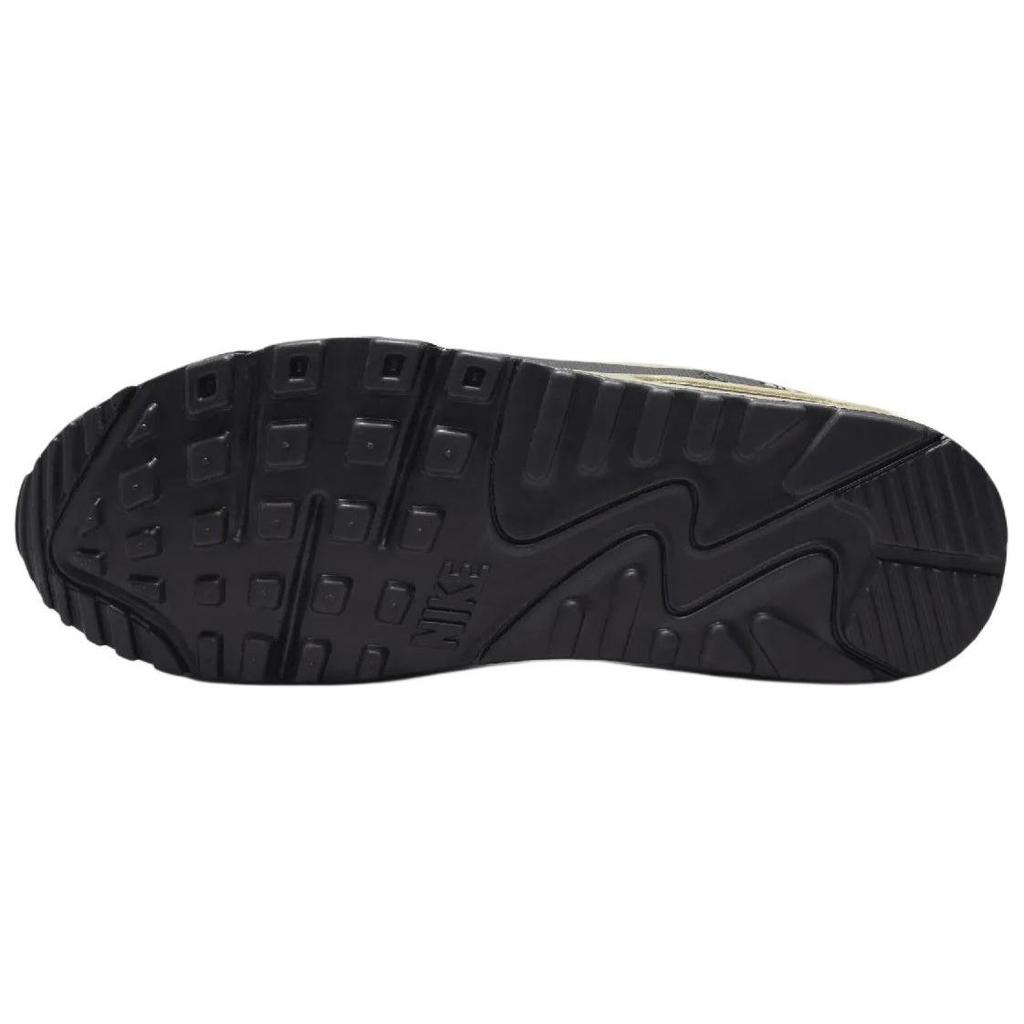 Nike Air Max 90 Drift Dark Smoke Grey Khaki Unisex Sneakers Black Hyper-Crimson FB2877-002