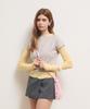 Pleatsmama Crochet Mini Bag Light Pink