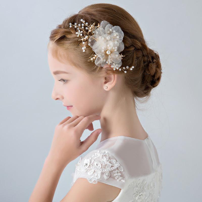 

Floral Hair Accessories: Flower Clips & Headbands for Girls & Brides