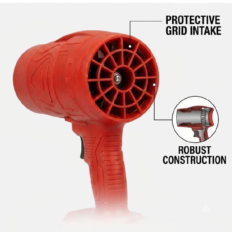 Workshop Dust Air Blower for 18V Tool Battery Wireless Handheld Air Cleaner with Brushless Motor Triggering Grip for Equipment Cleanup Garage Debris