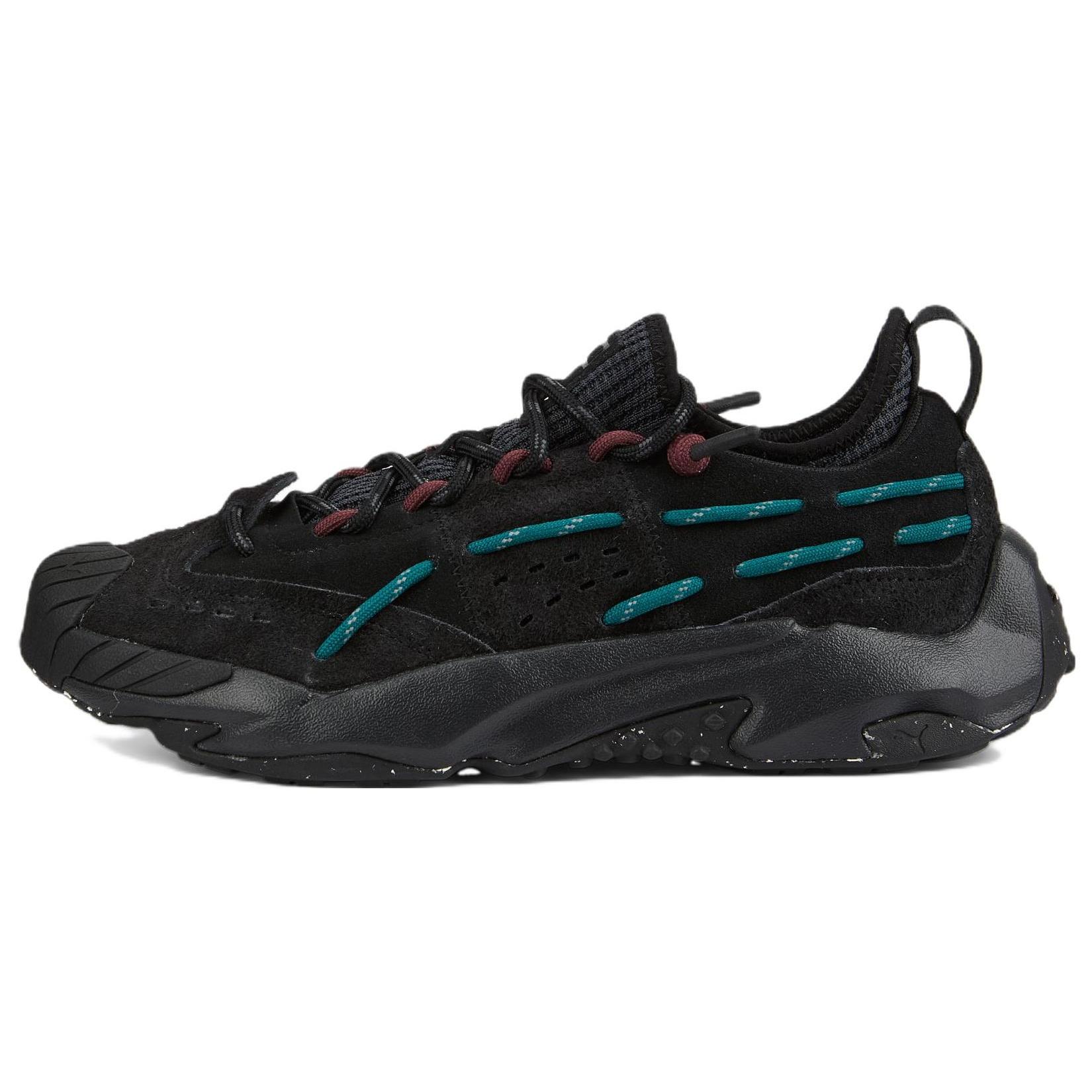 PUMA Plexus  Black Varsity Green  Men s 386329-02 EU 37