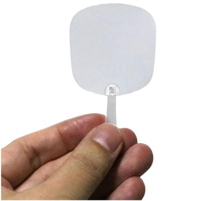 Set Berkut de Mini Uchiwa Assemblage Supplémentaire Parfait pour les Ventes en Direct Ventilateurs 50 Pièces, Petits, Taille de la Paume, Plastique, Transparent, Requis, Mignons, Cool,