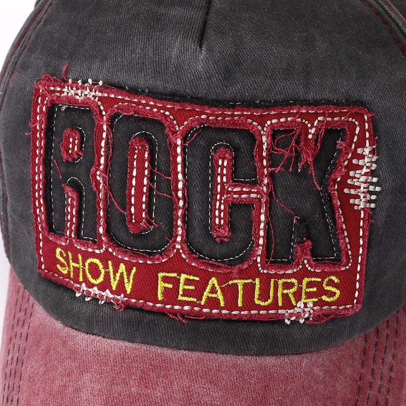 Outdoor Adjustable Casual Her Him For Women Men Cap Baseball Stitched Stitching Embroidered Lettering Alphabet Rock School Old Vintage Cotton