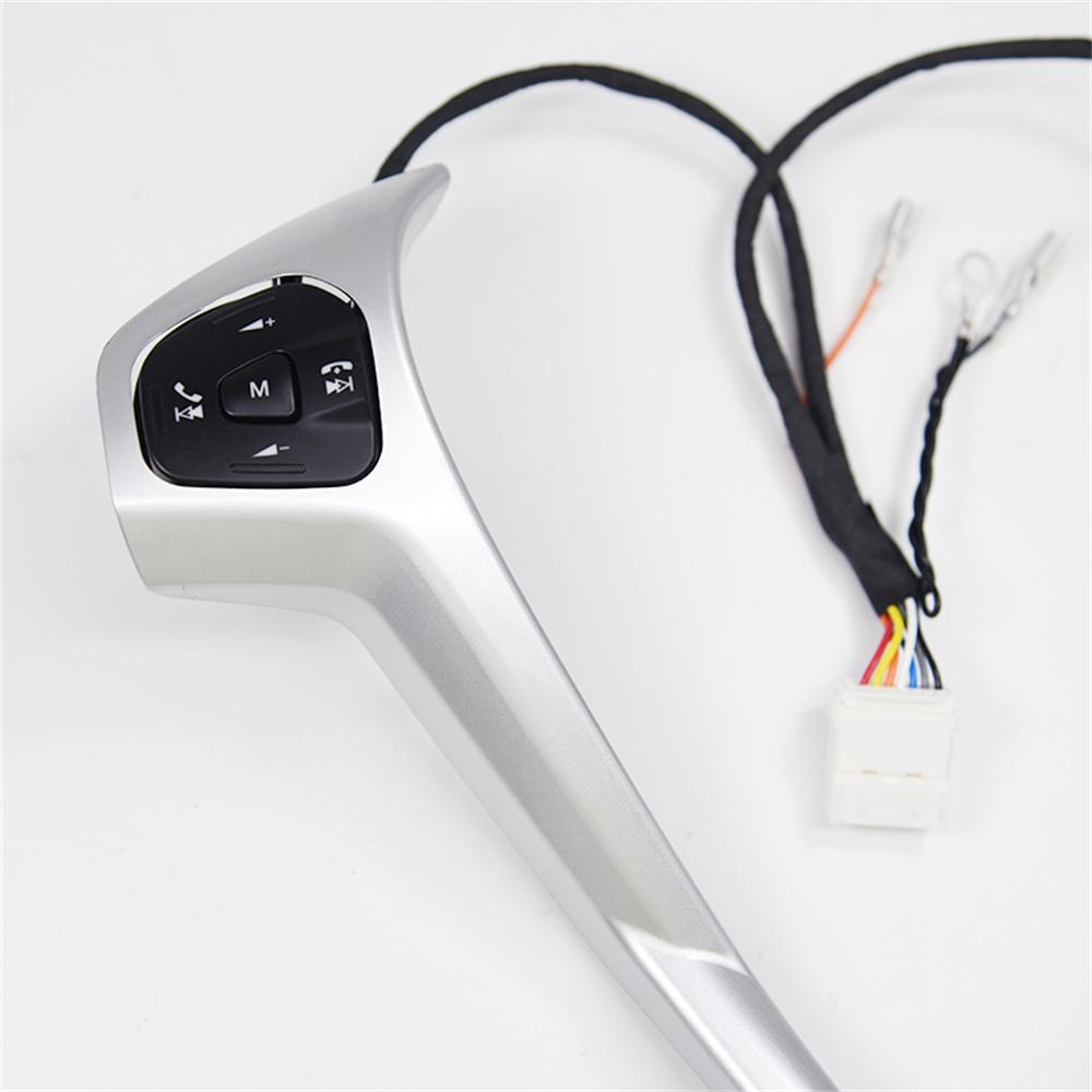Blue LED Cruise Control Switch Steering Wheel Buttton For Ford Fiesta MK8 2013