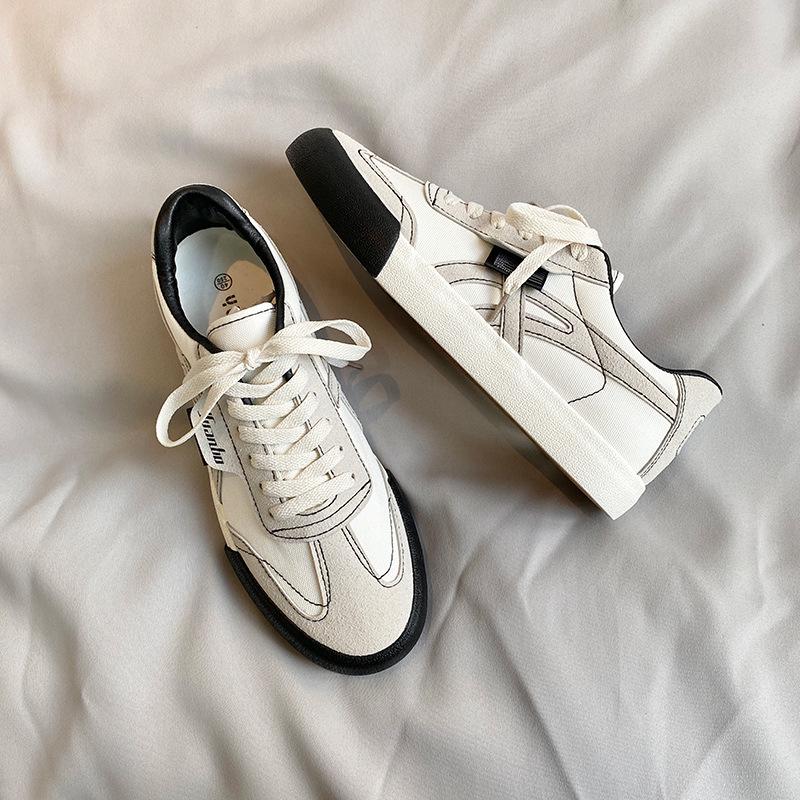 Shoe Maniac Men's 2020 Autumn Canvas Shoes: Korean Trendy Versatile White Board Shoes for Couples