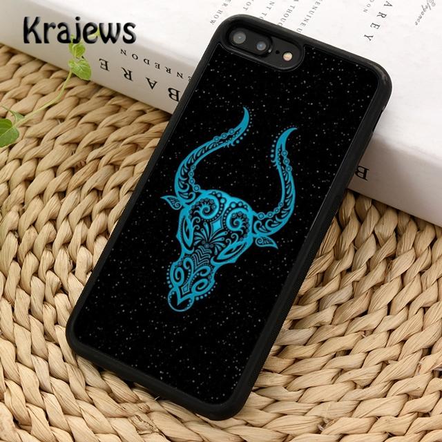 Krajews Taurus Bull Soft Phone Case Cover For iPhone 17 Air 16 15 14 Plus 11 12 13 Pro Max Coque Shell Fundas