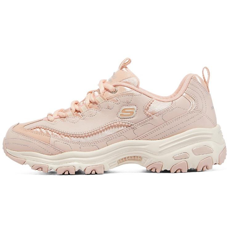 (WMNS) Skechers D Lites 1.0 Pink White Women s 149463-ROS EU 36.5