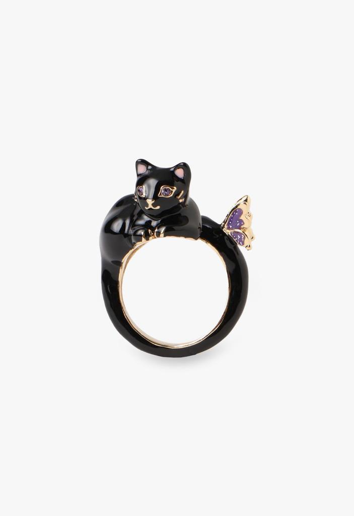 Black Cat Motif Ring SAMR0780LLXD [Anna Sui]