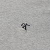 Calvin Klein Cotton Slim Fit Embroidered Breathable Round Neck Short Sleeve T-Shirt Women Tops Hero-Gray 40WH105-CVP