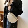 Korean version of women's shell bag new fashion Korean version of simple ins crossbody breast bag girl shoulder slash fanny pack