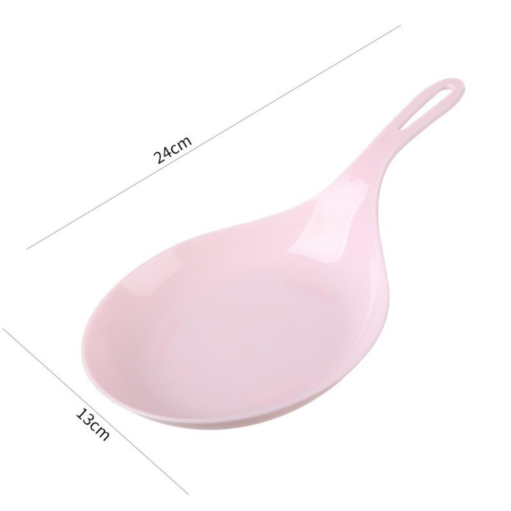 New Plastic Kitchen Soup Spoons Cookware Handheld Korean Dessert Cake Platter Fries Fried Chicken Large Fruit Tray