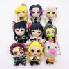 Demon Slayer Plush Character Nezuko Tanjiro Shinobu Mitsuri Toy Keychain Pendant