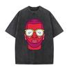 Washed Vintage Rap Band PNL Tour  Tshirts Famous Le Monde Chico Album Tshirt Men Women Hip Hop Fashion Oversized T Shirts