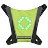 LED Blinker Bike Pack USB Aufladbare Reflektierende Weste Rucksack mit Richtung Anzeige Sicherheit