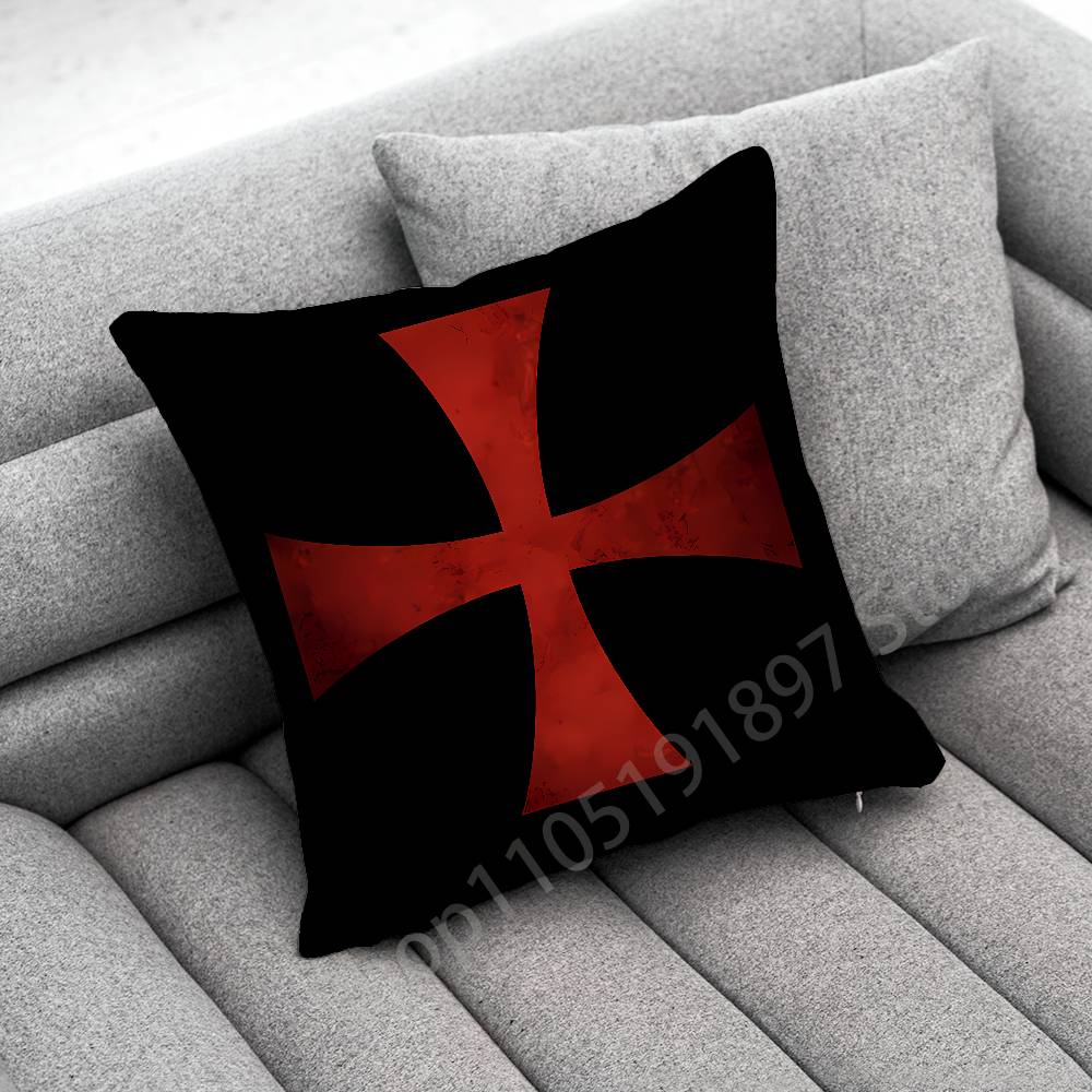 Federa per Cuscino da Divano Croce di Gerusalemme Per 45*45cm 40cm 30cm 50cm 55cm Quadrato Federa per Cuscino per la Casa