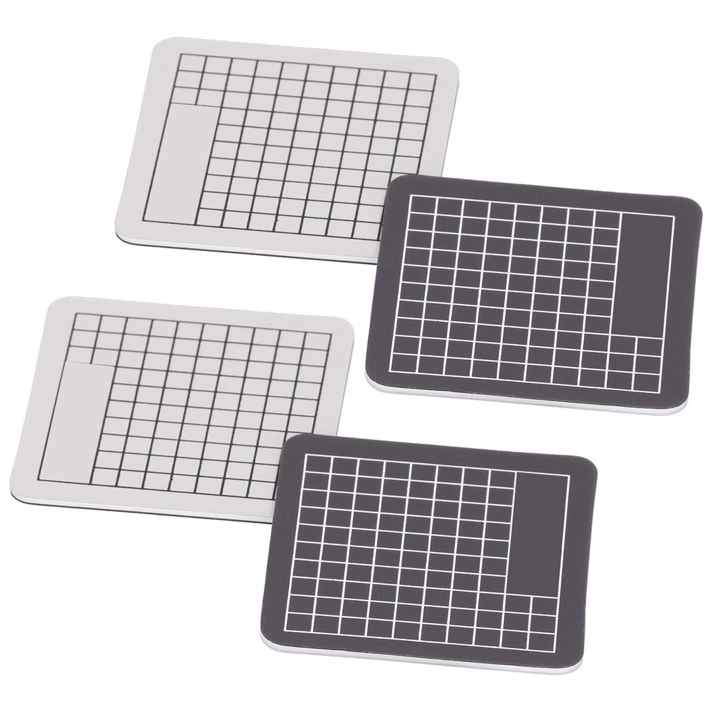 4Pcs Cutting Mat Mini Cute Model Cut Pad Paper Rubber Stamp Engraving Scale Board 6 x 6cm