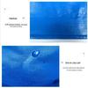 Durable Outdoor Waterproof Sunshade Tarpaulin - Anti-aging PE Rainproof Fabric