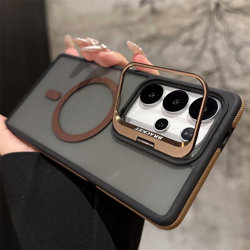 Dual-Tone Lens Bracket for Samsung S25 Ultra Magnetic Case - Compatible with S25/S24+, S24FE, S23U.