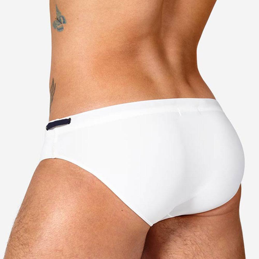 Herren-Badehose mit niedriger Taille, Übergröße, Sommer- und Strandkleidung
