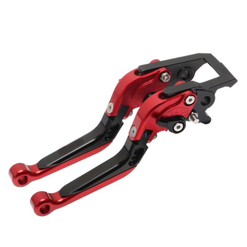Motorcycle Parking Brake Lever Folding Brake Lever For XMAX400 300 250 125 2015-2022 Black Red
