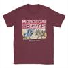 T-shirt Uomo Regular Show Mordecai and The Rigbys Band Creative 100% Cotone Girocollo Manica Corta Magliette Taglie Forti